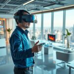 Trabalhando em realidade mista: a próxima fronteira da produtividade digital