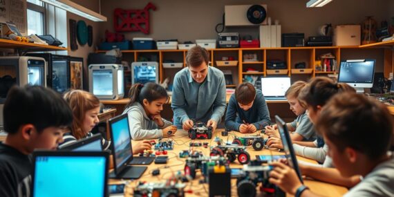 Robótica educacional: como ensinar programação e automação nas escolas do futuro