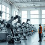 Robótica colaborativa: humanos e máquinas trabalhando lado a lado